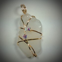 White Sea Glass - 2093