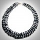 Black & Silver Necklace - 2271